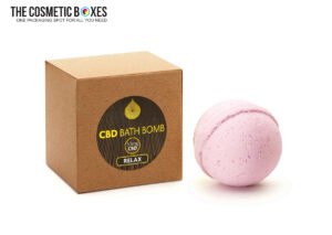 custom cbd bath bomb boxes