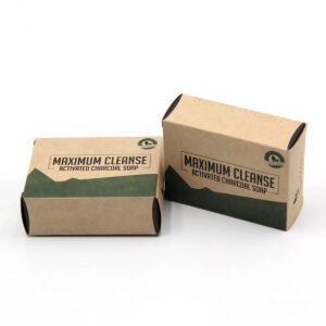 handmade charcoal soap boxes