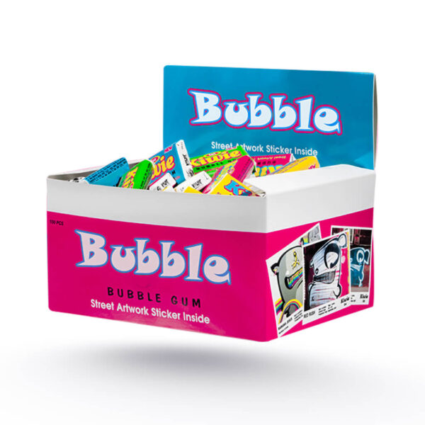 custom bubble gum packaging
