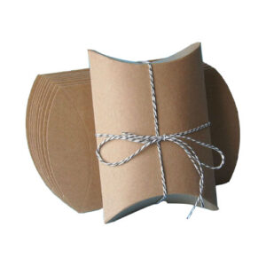 custom kraft pillow packaging