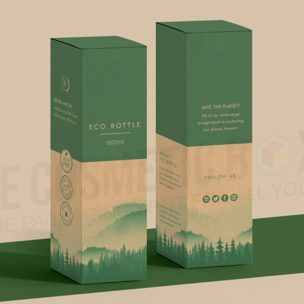 Printed Water Bottle Boxes